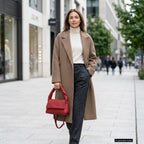 Italian Full-Grain Leather Top-Handle Bag | Perugia - Che Cose Belle