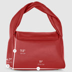 Italian Full-Grain Leather Top-Handle Bag | Perugia - Che Cose Belle