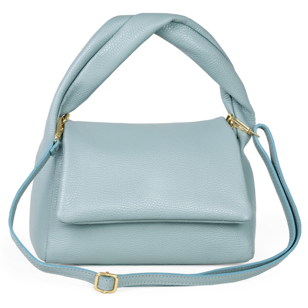 Italian Full-Grain Leather Top-Handle Bag | Perugia - Che Cose Belle