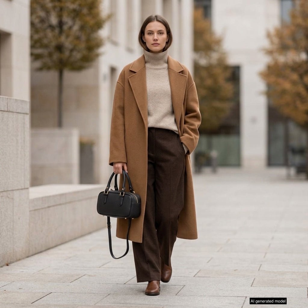 Italian Full-Grain Leather Top-Handle Bag | Venezia - Che Cose Belle