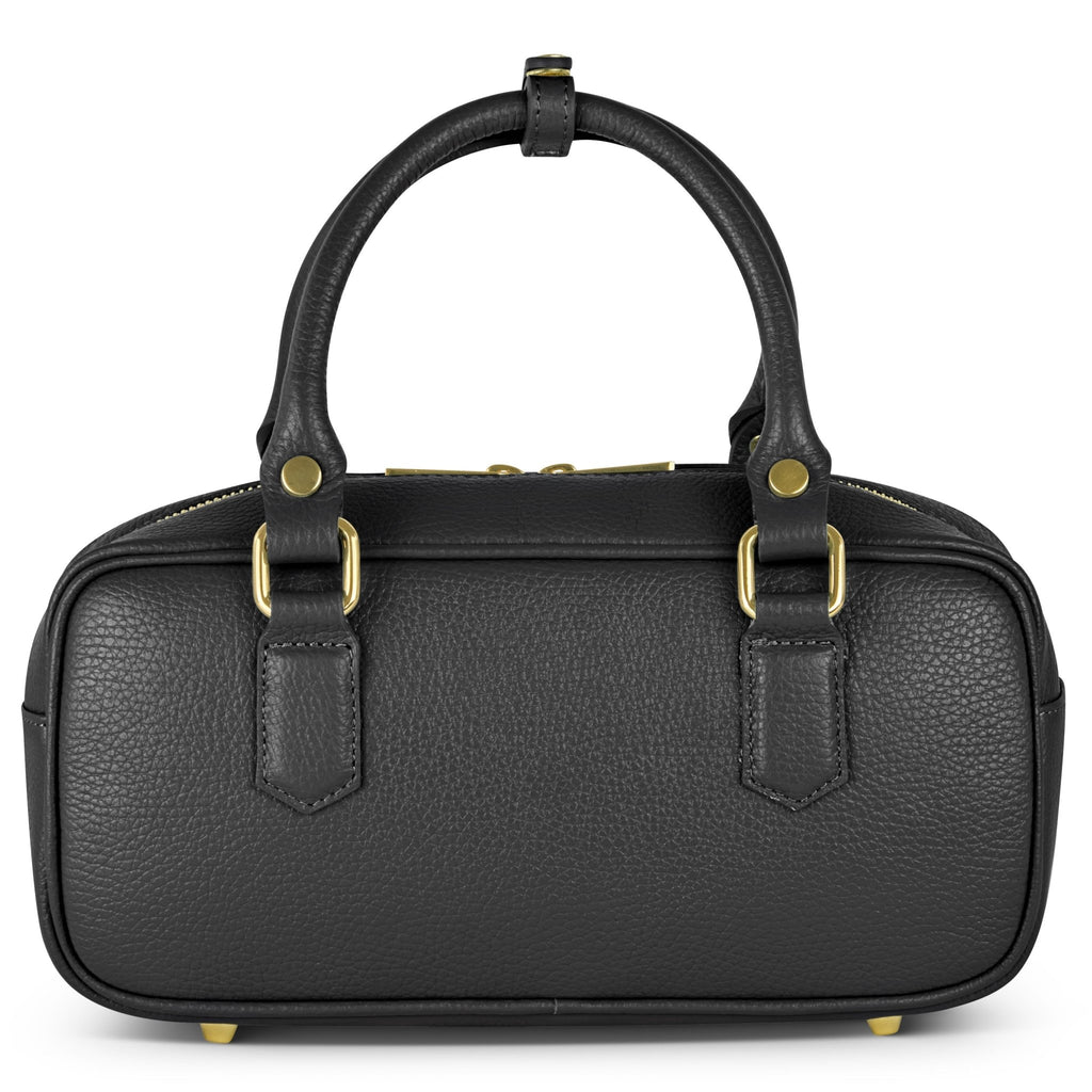 Italian Full-Grain Leather Top-Handle Bag | Venezia - Che Cose Belle