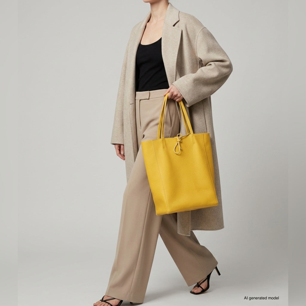Italian Full-Grain Leather Tote Bag | Firenze - Che Cose Belle