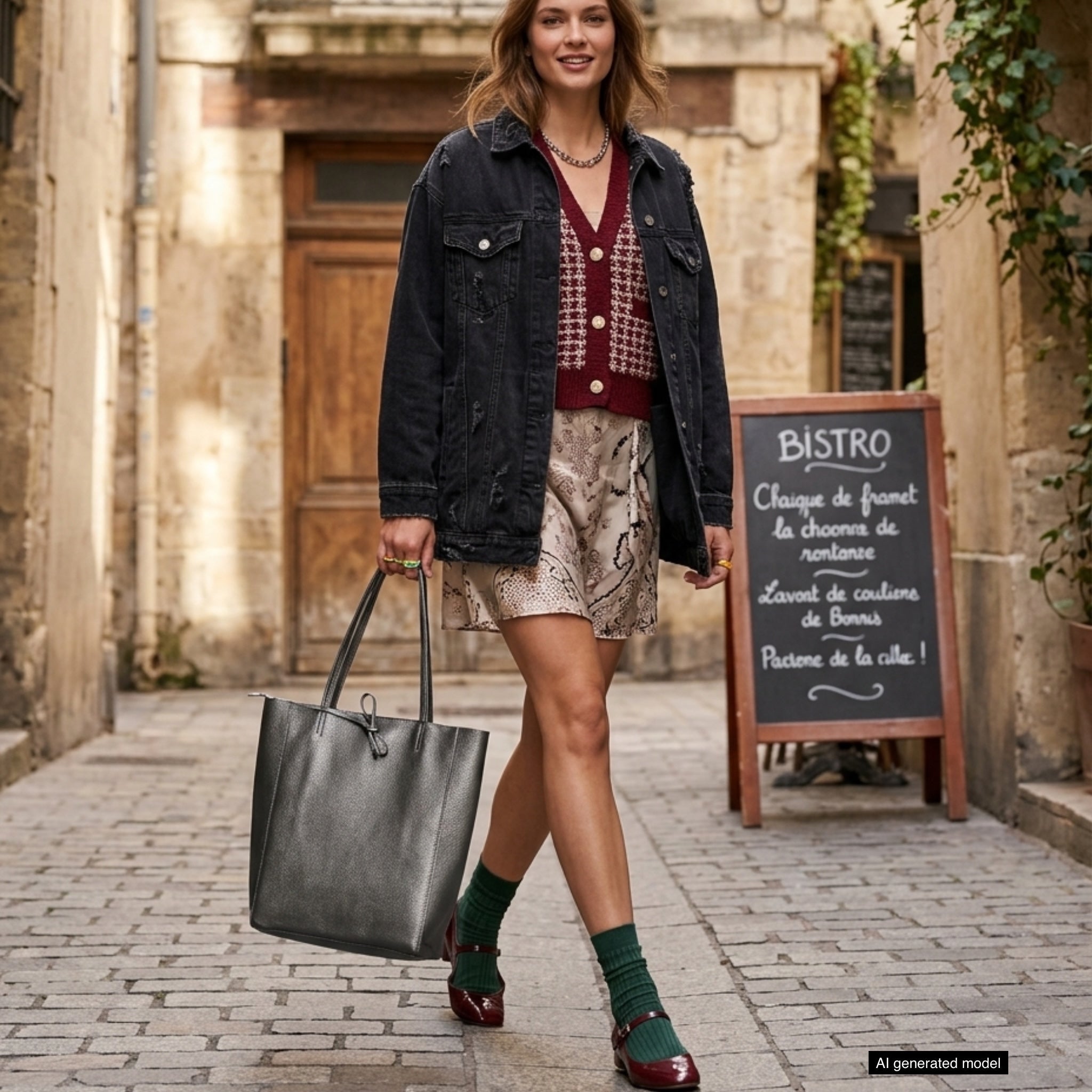 Italian Full-Grain Leather Tote Bag | Firenze - Che Cose Belle