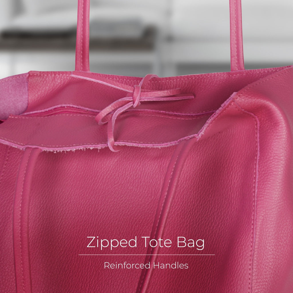 Italian Full-Grain Leather Tote Bag | Firenze - Che Cose Belle