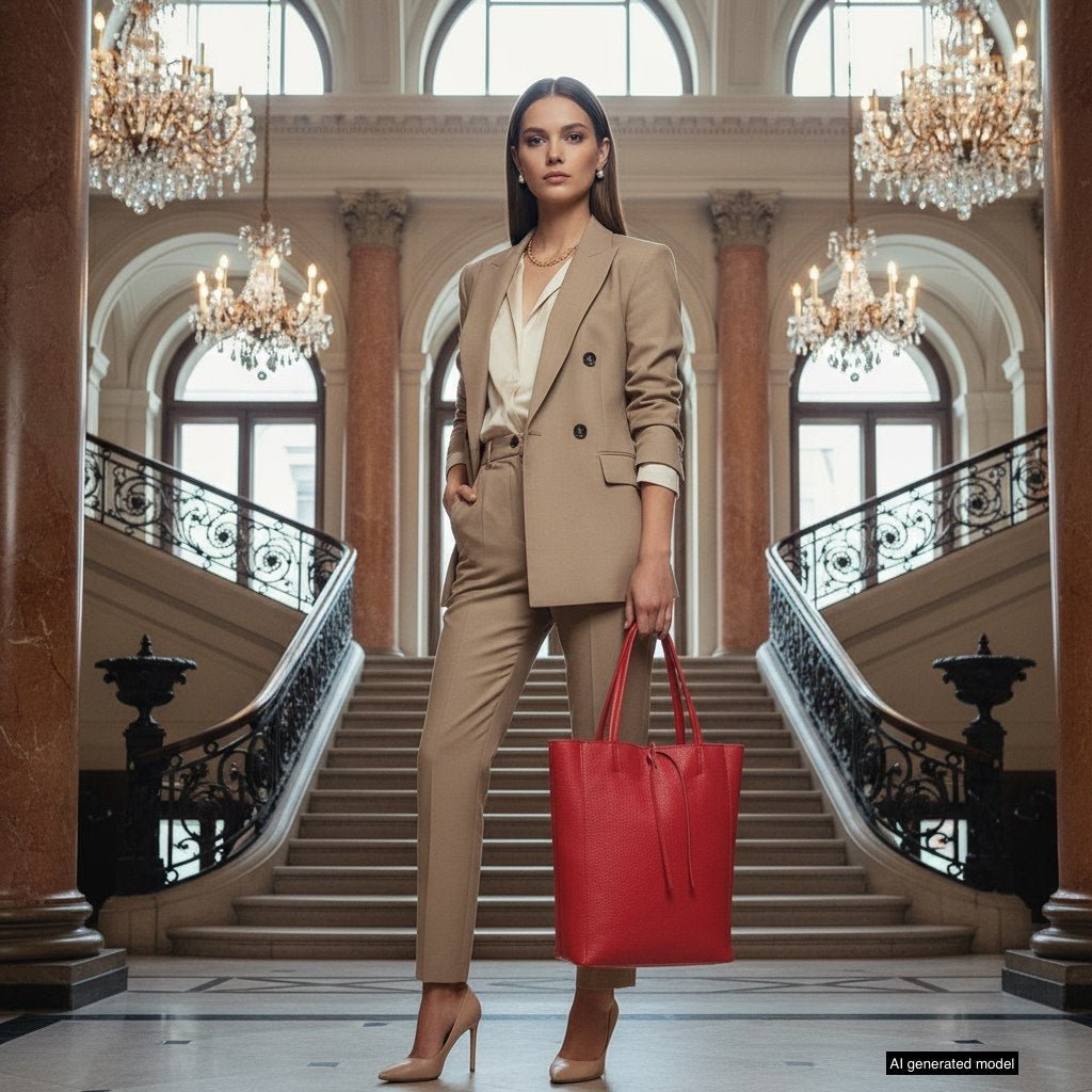Italian Full-Grain Leather Tote Bag | Firenze - Che Cose Belle