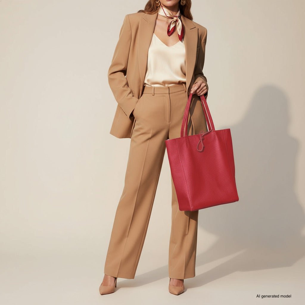 Italian Full-Grain Leather Tote Bag | Firenze - Che Cose Belle