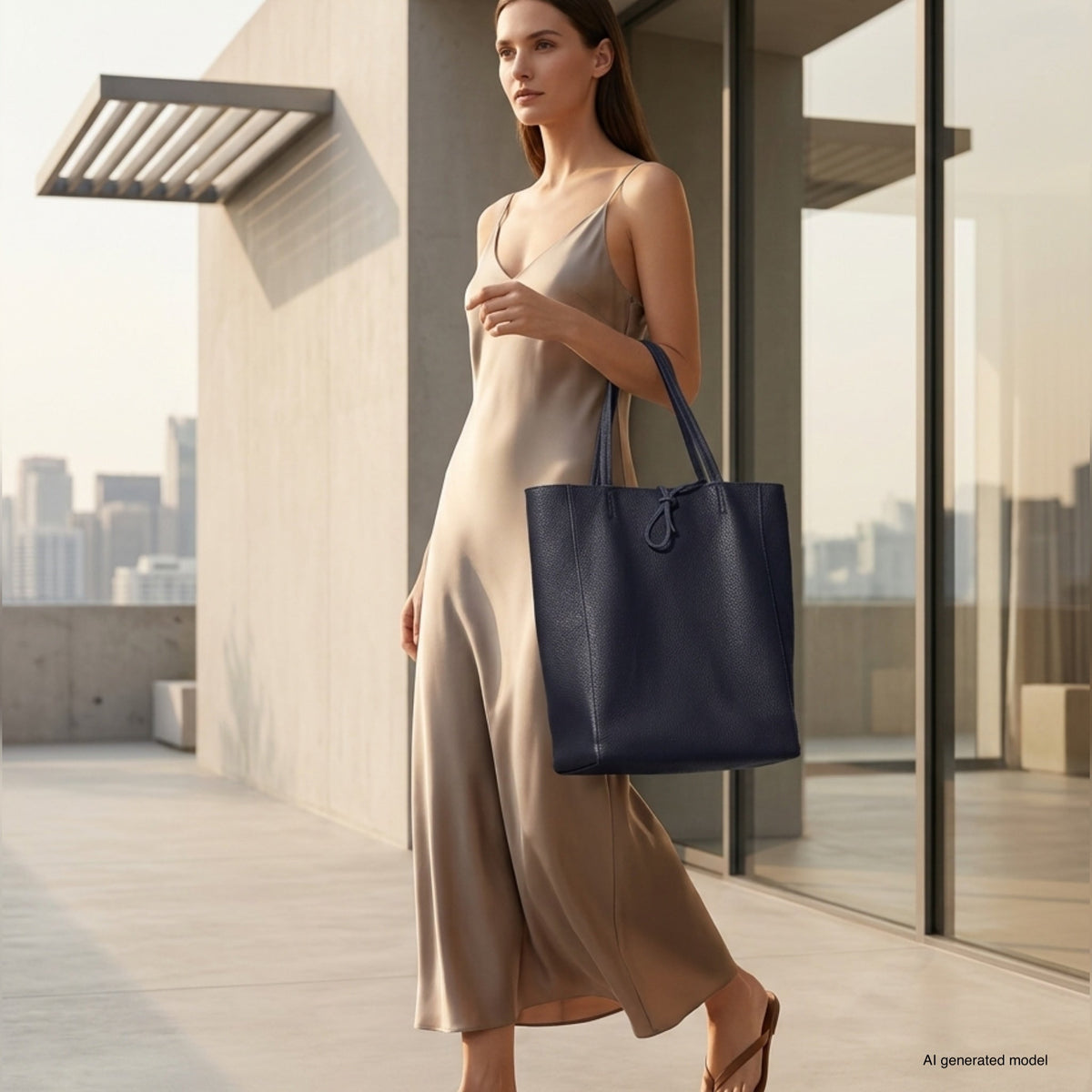 Italian Full-Grain Leather Tote Bag | Firenze - Che Cose Belle
