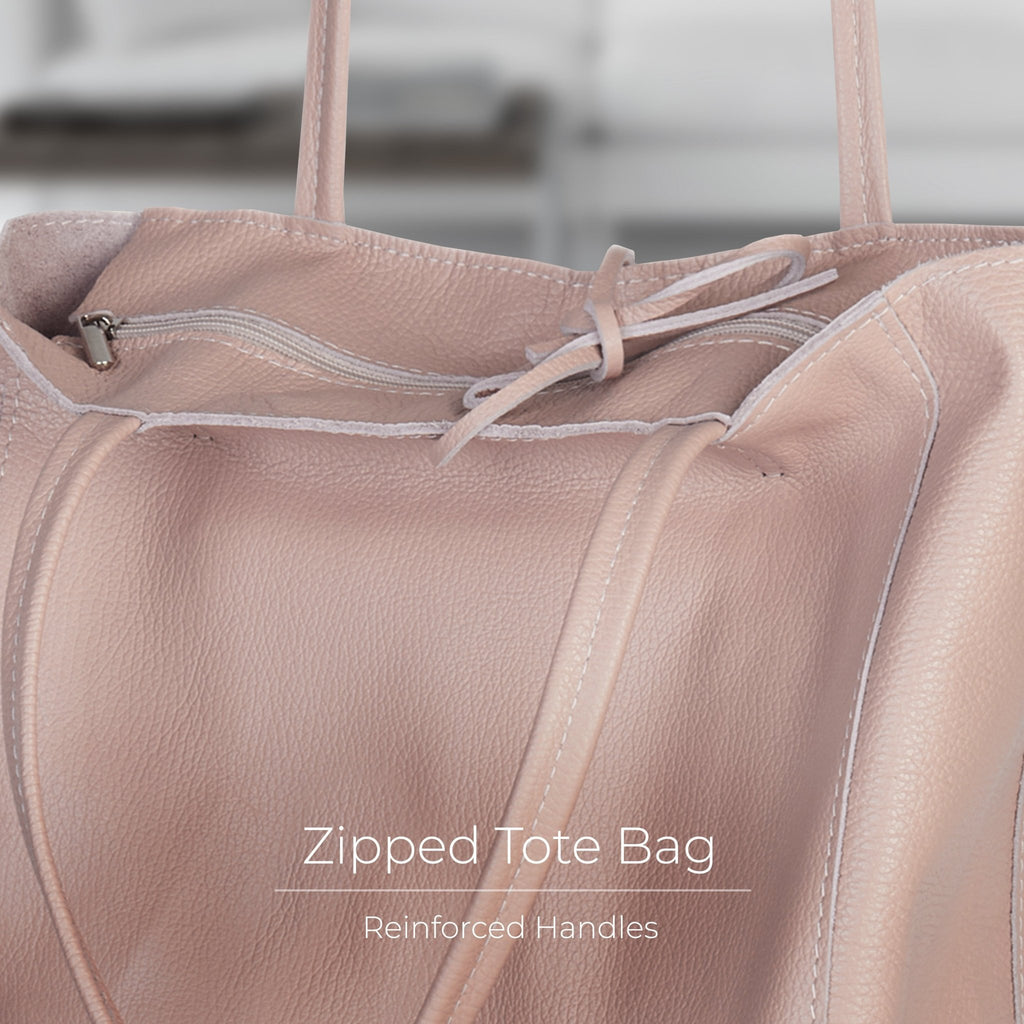 Italian Full-Grain Leather Tote Bag | Firenze - Che Cose Belle