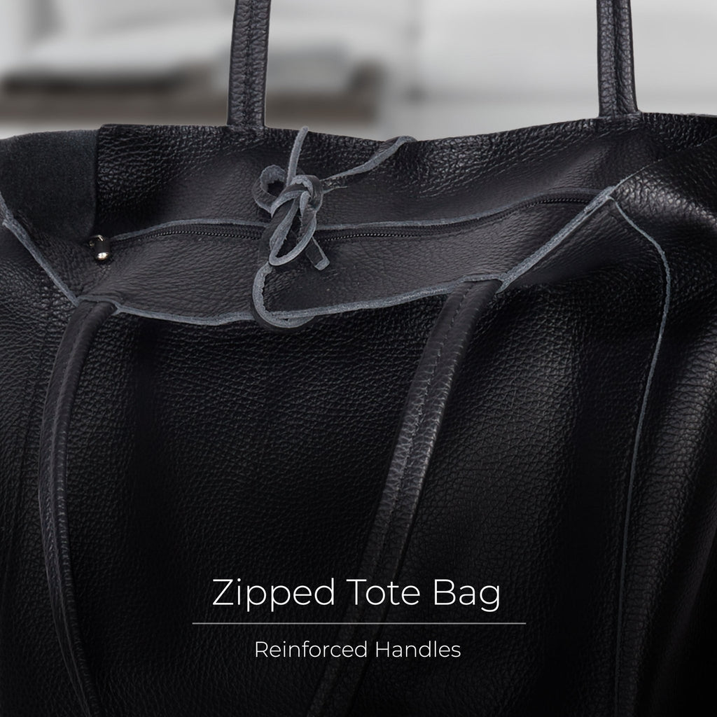 Italian Full-Grain Leather Tote Bag | Firenze - Che Cose Belle