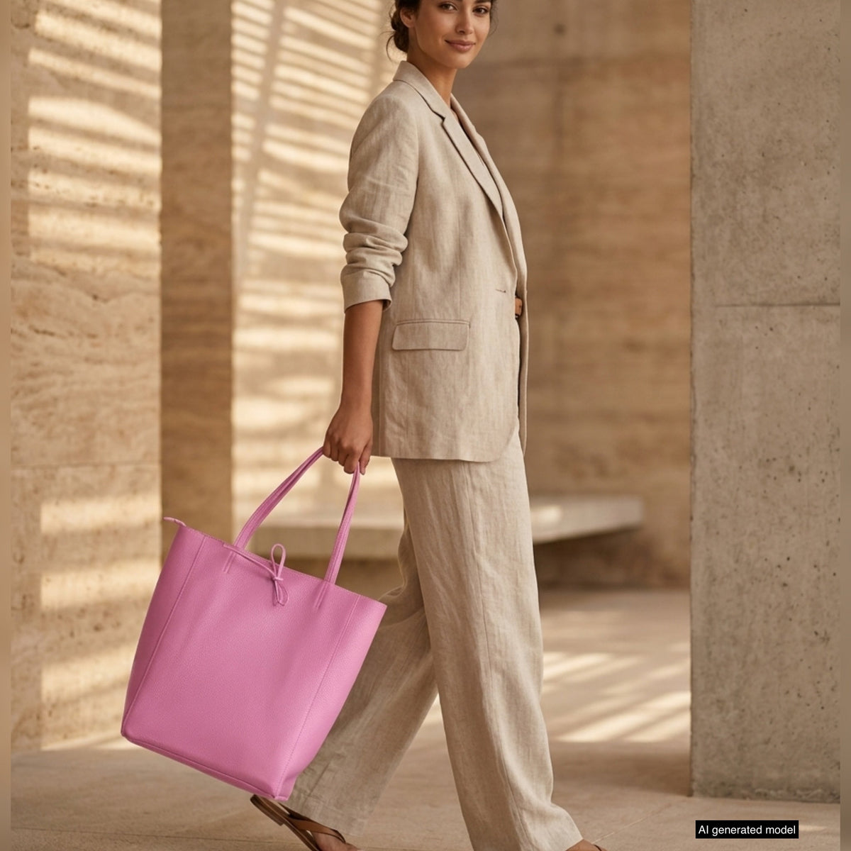 Italian Full-Grain Leather Tote Bag | Firenze - Che Cose Belle