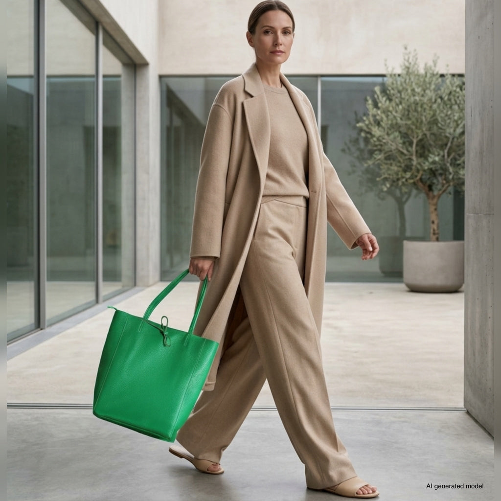 Italian Full-Grain Leather Tote Bag | Firenze - Che Cose Belle