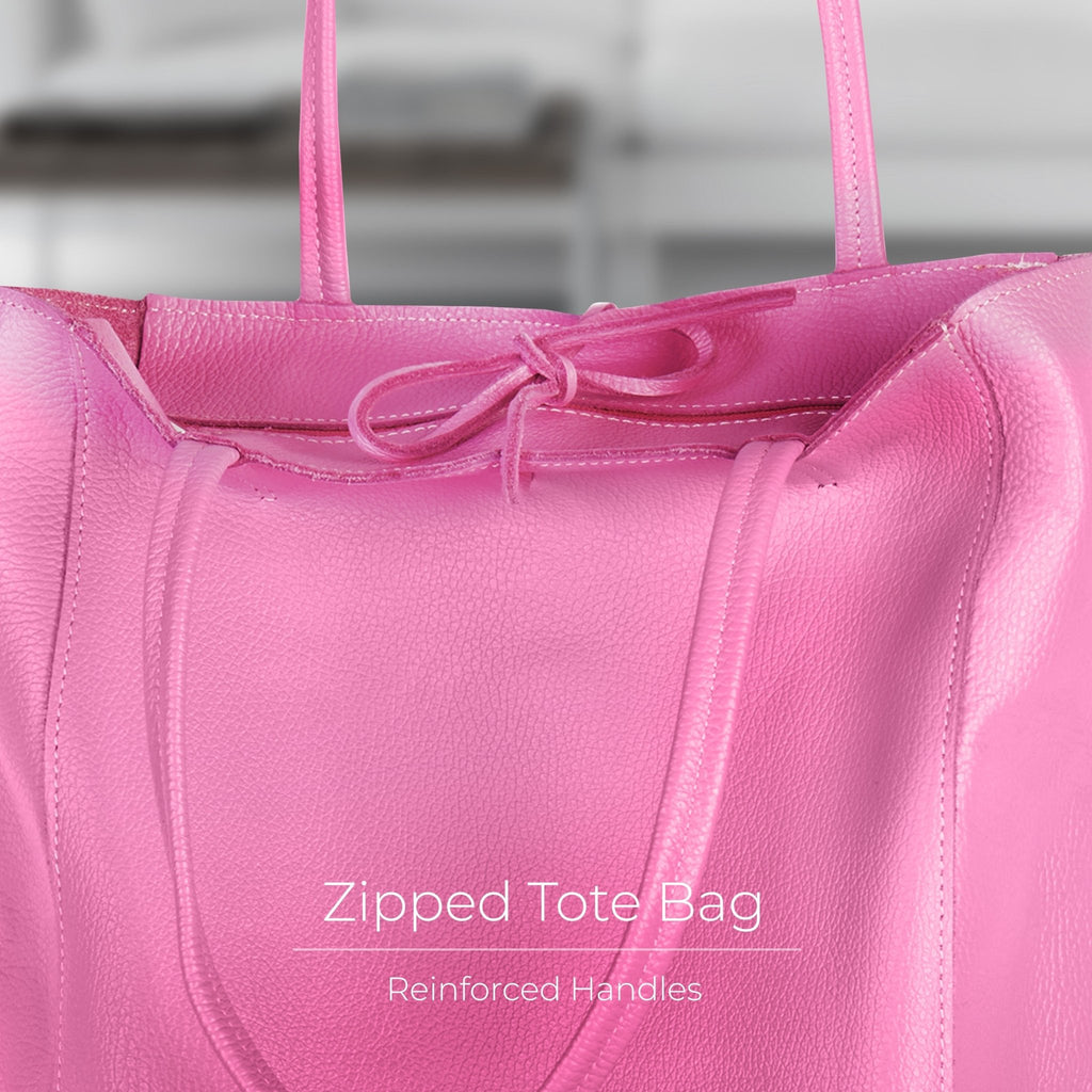 Italian Full-Grain Leather Tote Bag | Firenze - Che Cose Belle