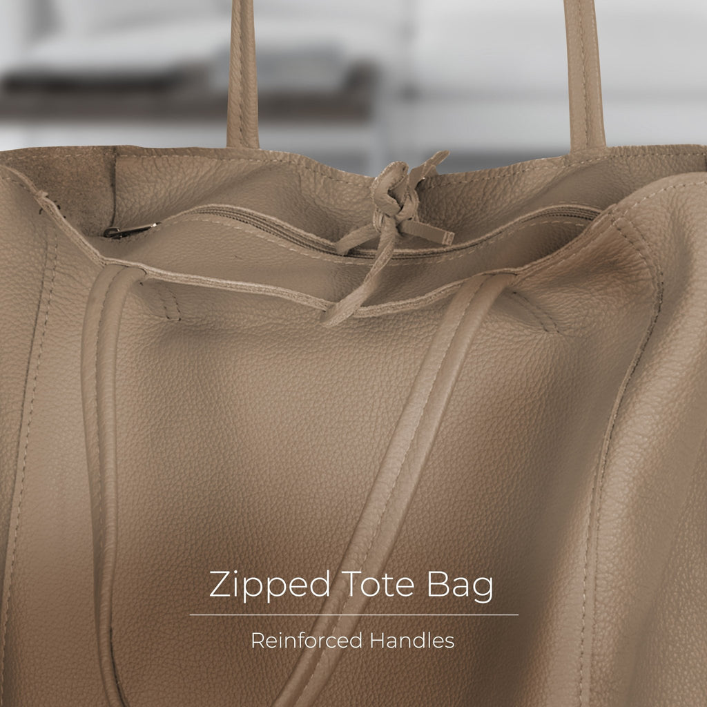 Italian Full-Grain Leather Tote Bag | Firenze - Che Cose Belle