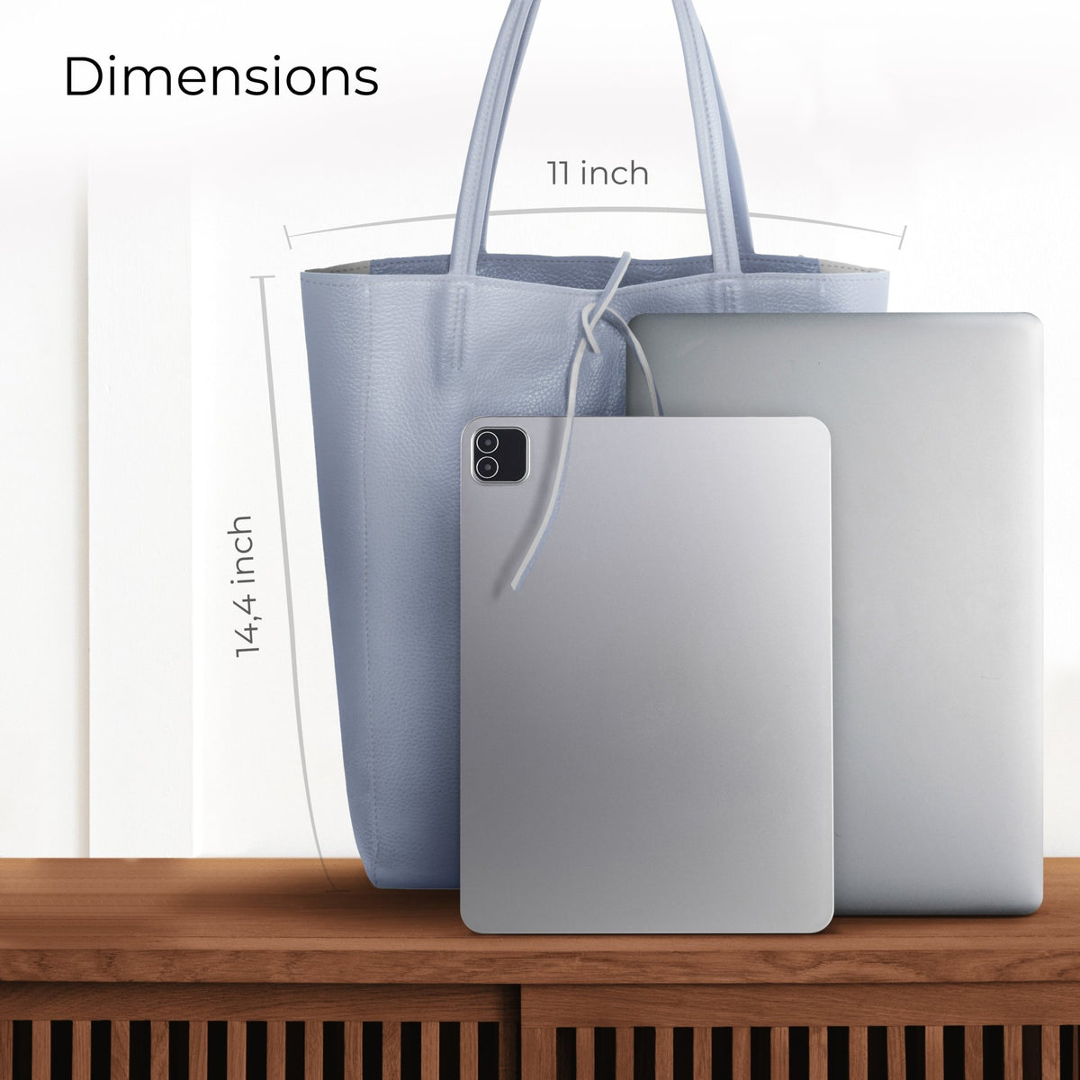 Italian Full-Grain Leather Tote Bag | Firenze - Che Cose Belle