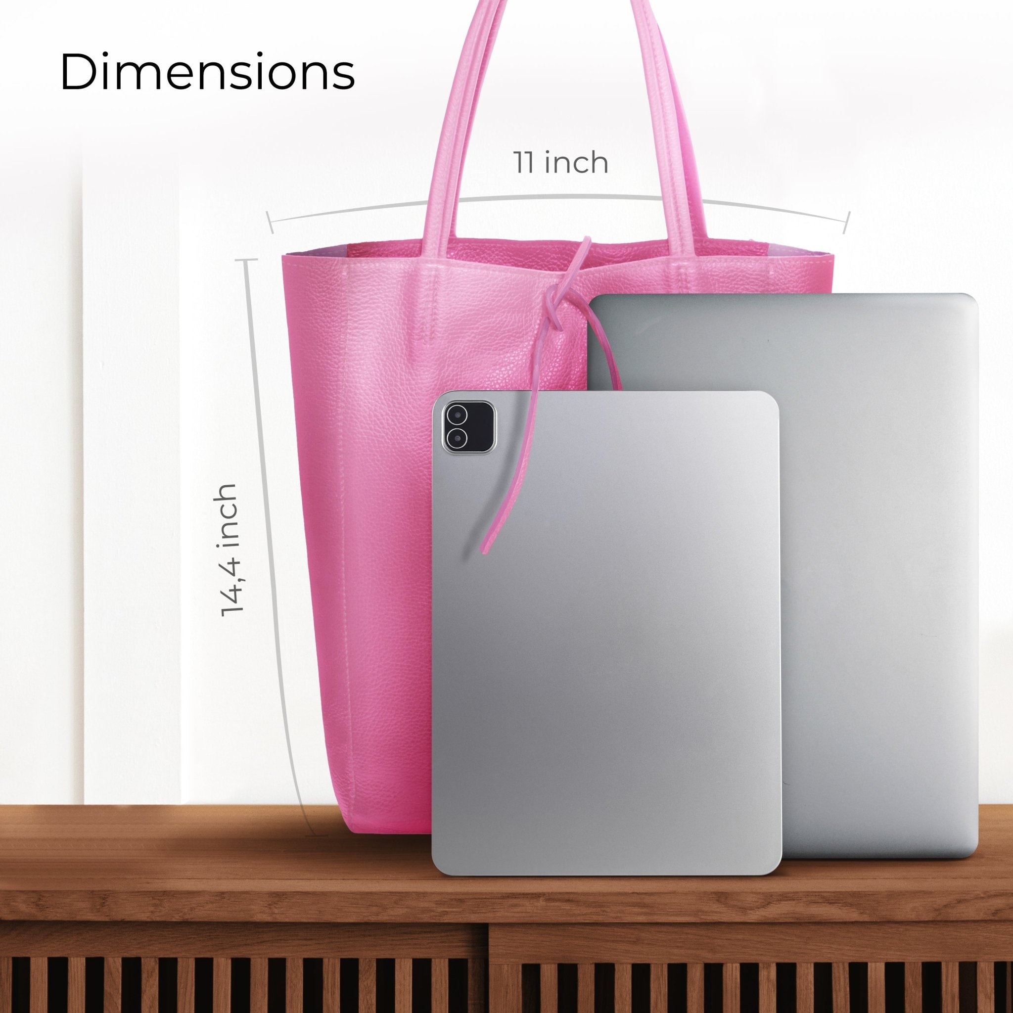 Italian Full-Grain Leather Tote Bag | Firenze - Che Cose Belle