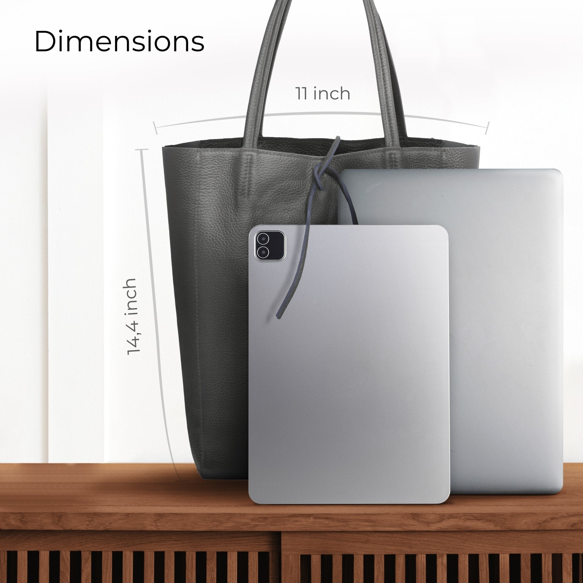 Italian Full-Grain Leather Tote Bag | Firenze - Che Cose Belle