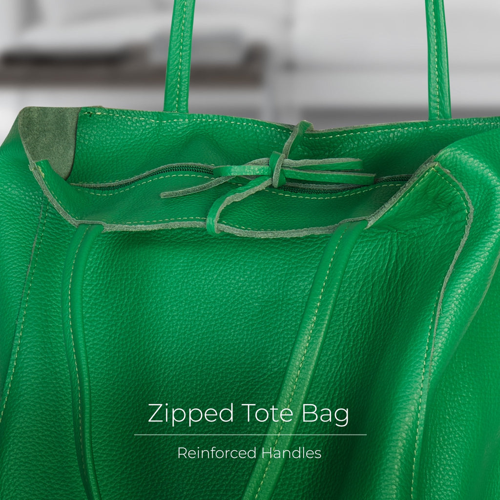 Italian Full-Grain Leather Tote Bag | Firenze - Che Cose Belle
