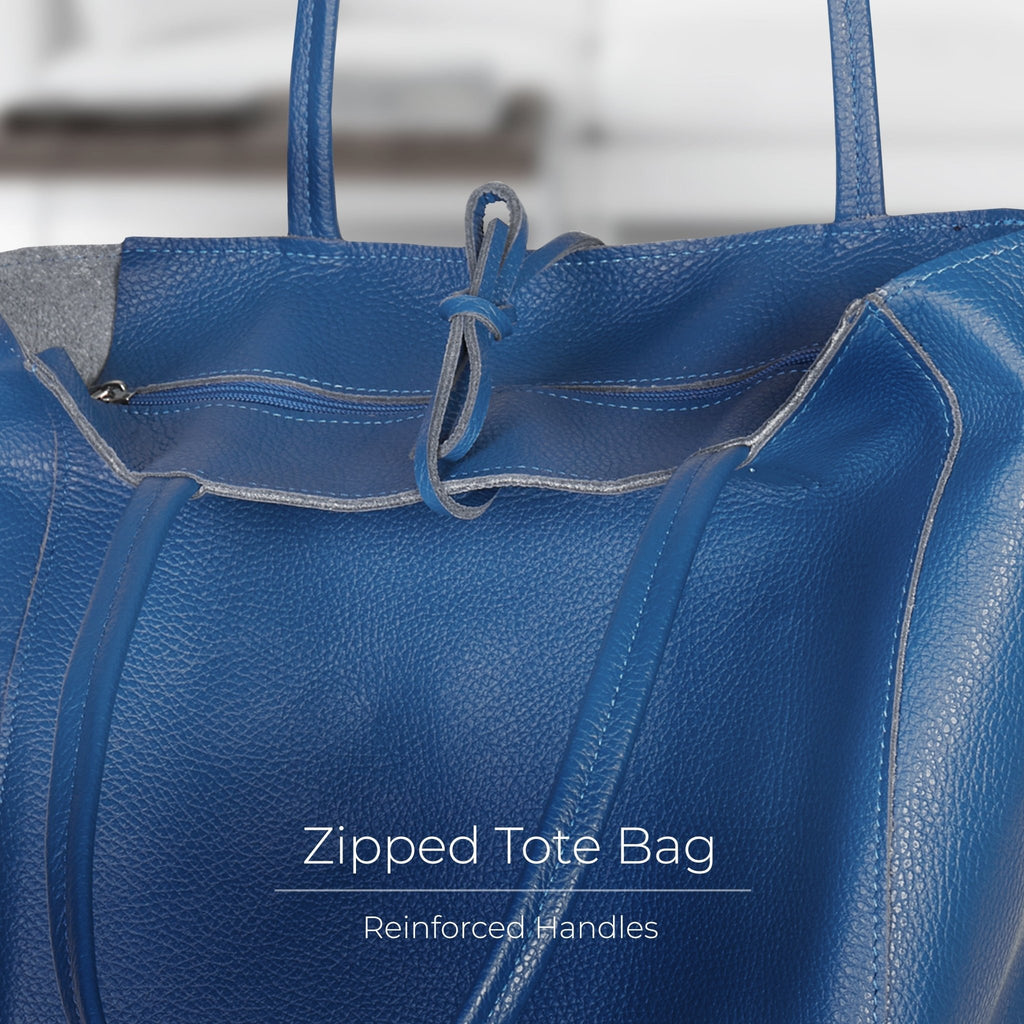 Italian Full-Grain Leather Tote Bag | Firenze - Che Cose Belle