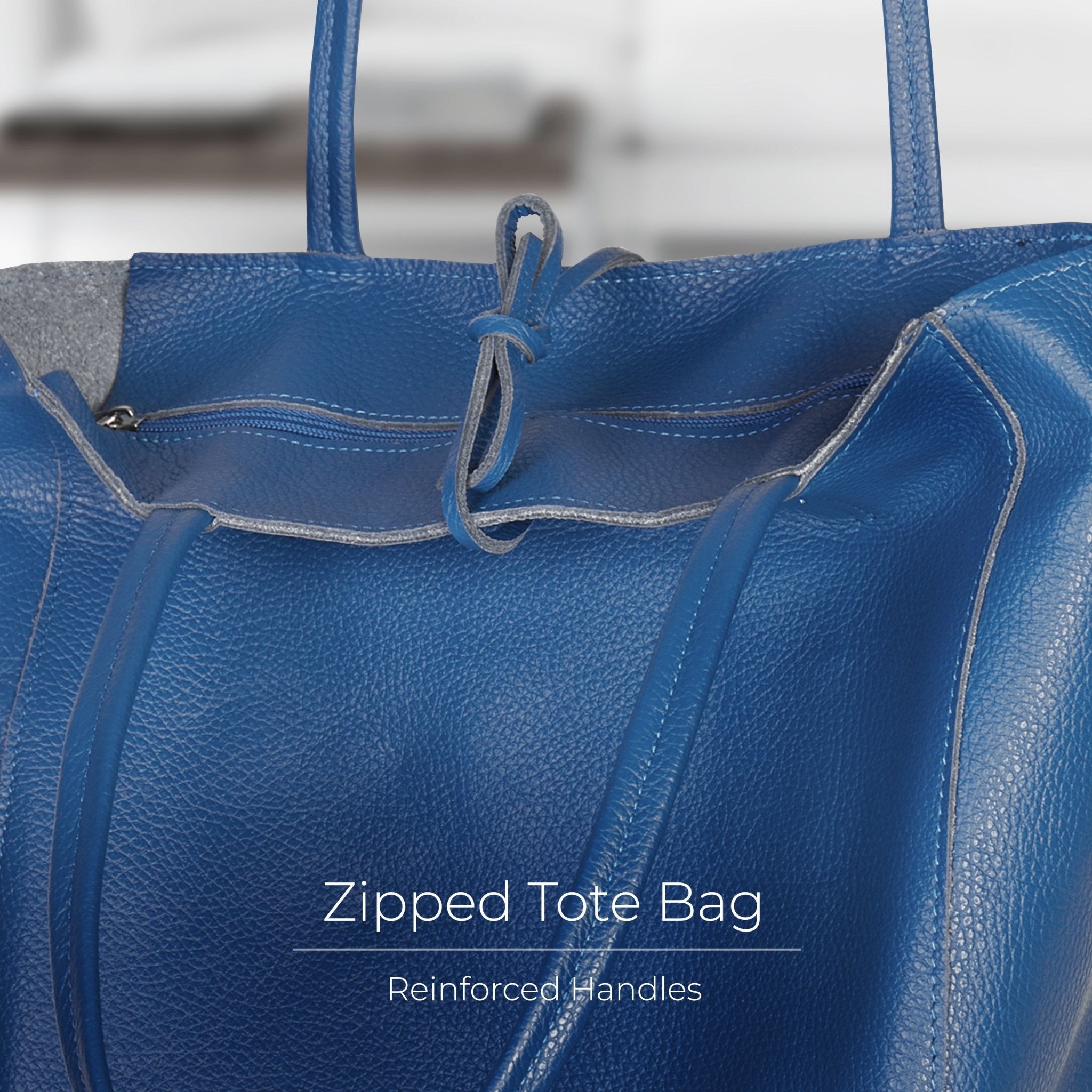 Italian Full-Grain Leather Tote Bag | Firenze - Che Cose Belle