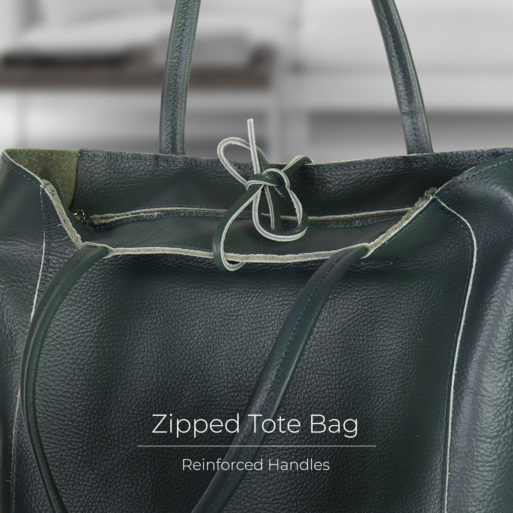 Italian Full-Grain Leather Tote Bag | Firenze - Che Cose Belle