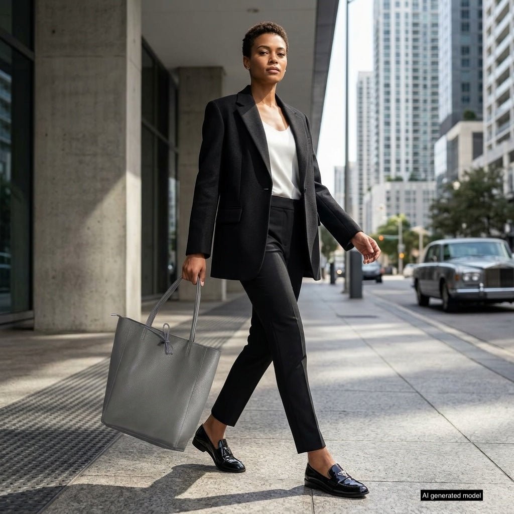 Italian Full-Grain Leather Tote Bag | Firenze - Che Cose Belle