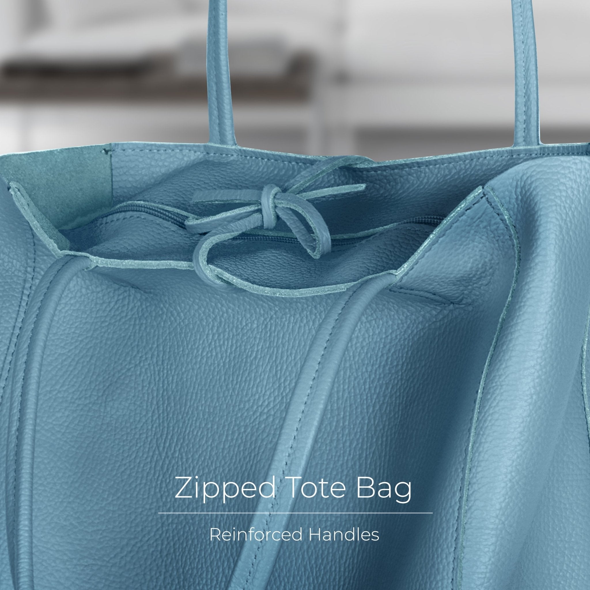 Italian Full-Grain Leather Tote Bag | Firenze - Che Cose Belle