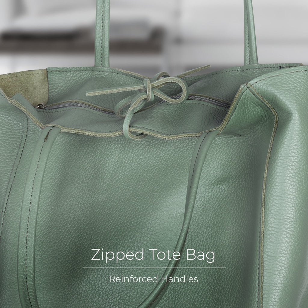Italian Full-Grain Leather Tote Bag | Firenze - Che Cose Belle