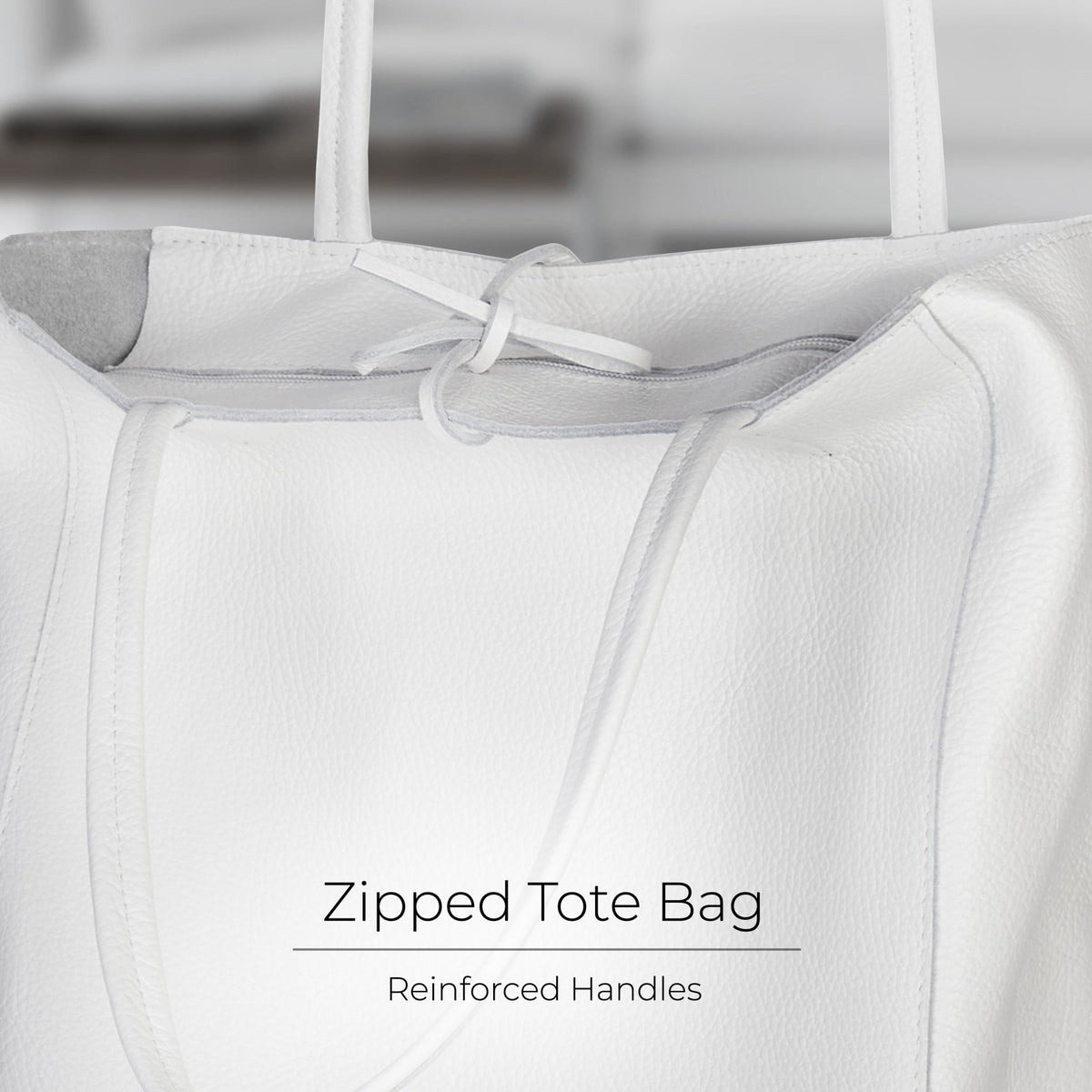 Italian Full-Grain Leather Tote Bag | Firenze - Che Cose Belle