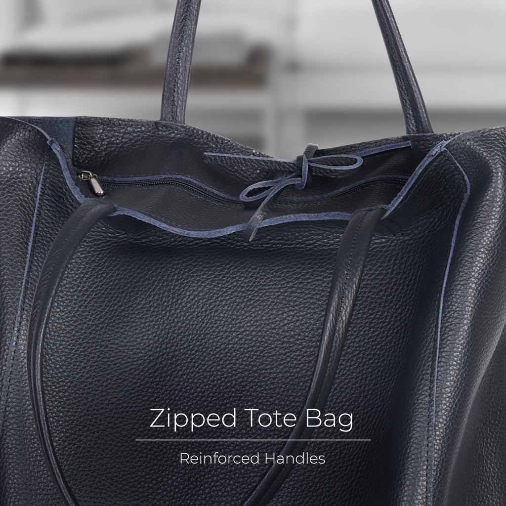 Italian Full-Grain Leather Tote Bag | Firenze - Che Cose Belle