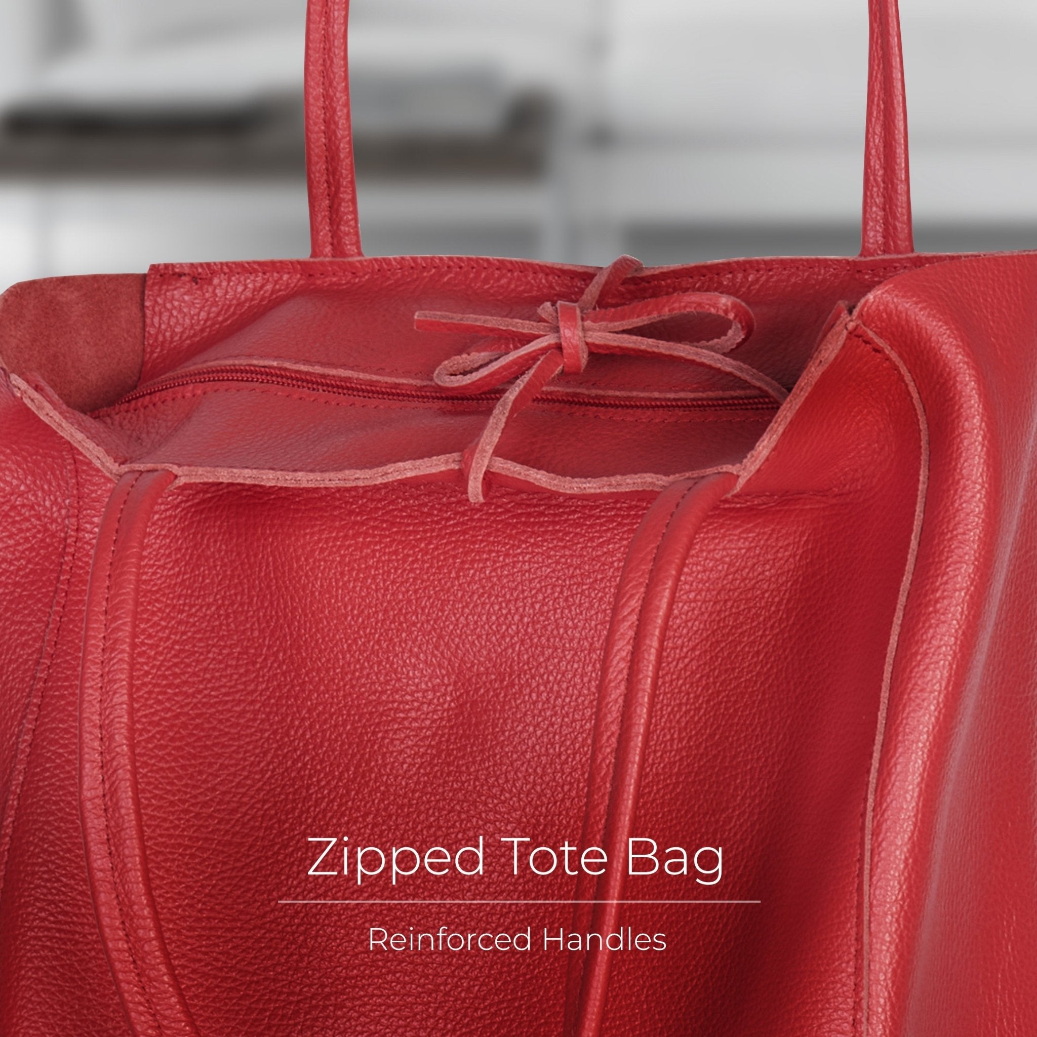 Italian Full-Grain Leather Tote Bag | Firenze - Che Cose Belle