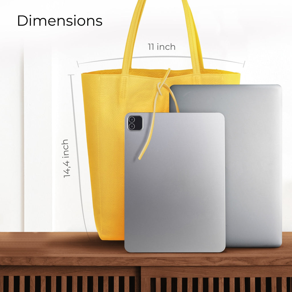 Italian Full-Grain Leather Tote Bag | Firenze - Che Cose Belle