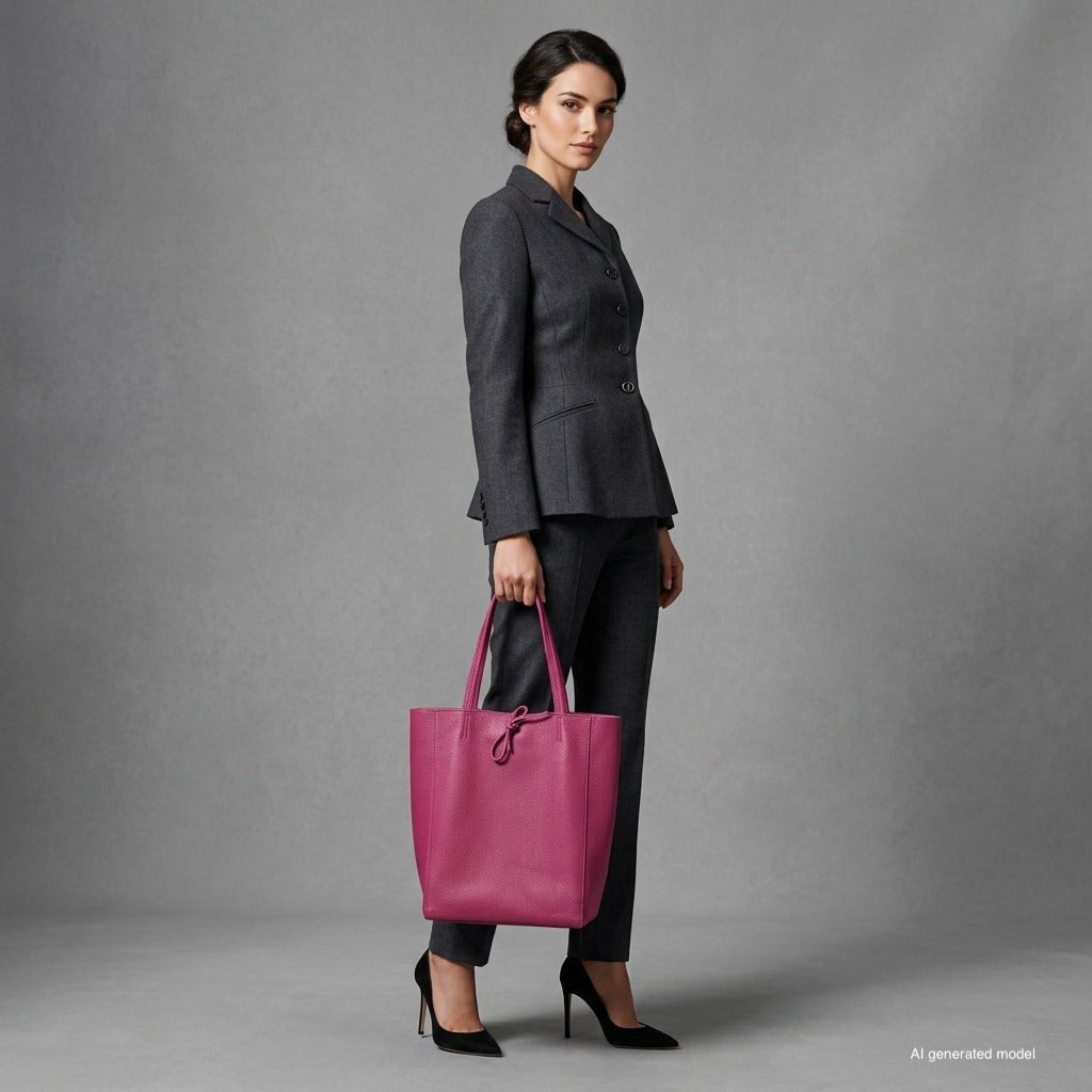 Italian Full-Grain Leather Tote Bag | Firenze - Che Cose Belle