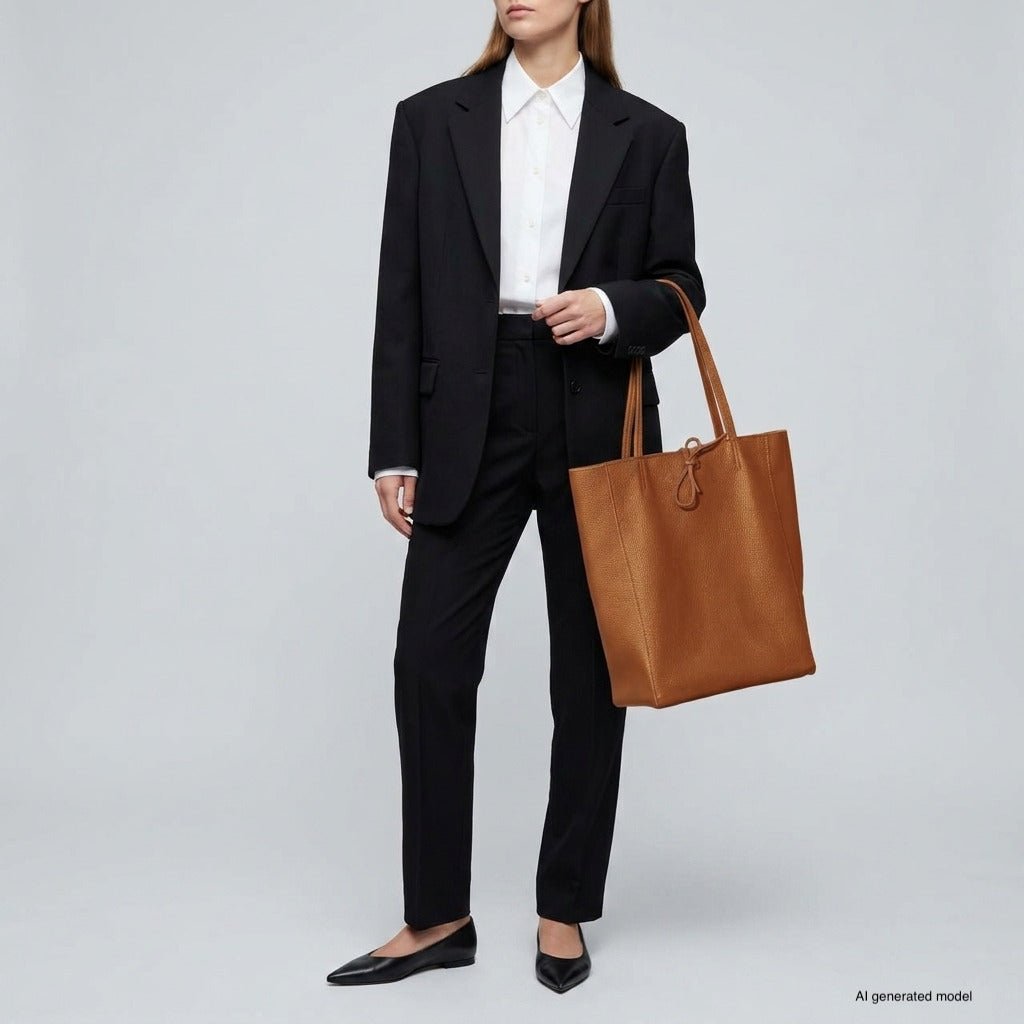 Italian Full-Grain Leather Tote Bag | Firenze - Che Cose Belle