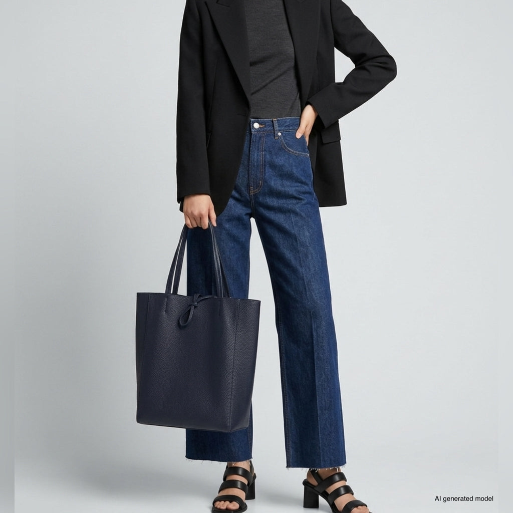 Italian Full-Grain Leather Tote Bag | Firenze - Che Cose Belle