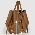 Italian Full-Grain Leather Tote Bag | Piacenza - Che Cose Belle