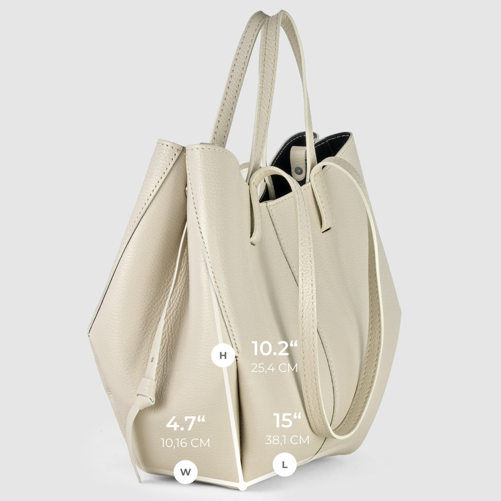 Italian Full-Grain Leather Tote Bag | Piacenza - Che Cose Belle