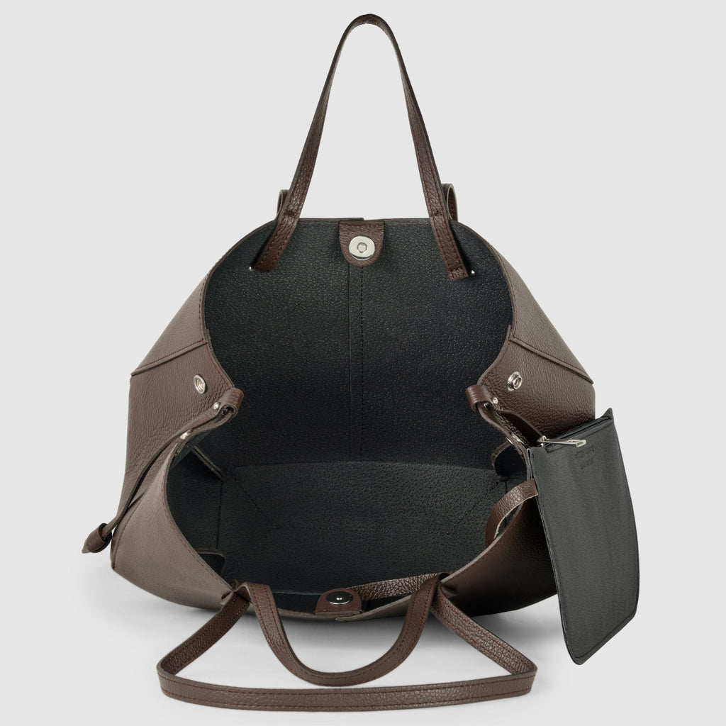 Italian Full-Grain Leather Tote Bag | Piacenza - Che Cose Belle