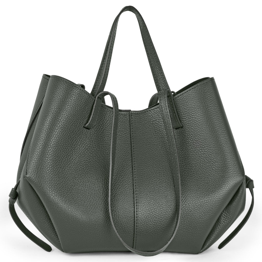 Italian Full-Grain Leather Tote Bag | Piacenza - Che Cose Belle