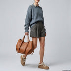 Italian Full-Grain Leather Tote Bag | Piacenza - Che Cose Belle