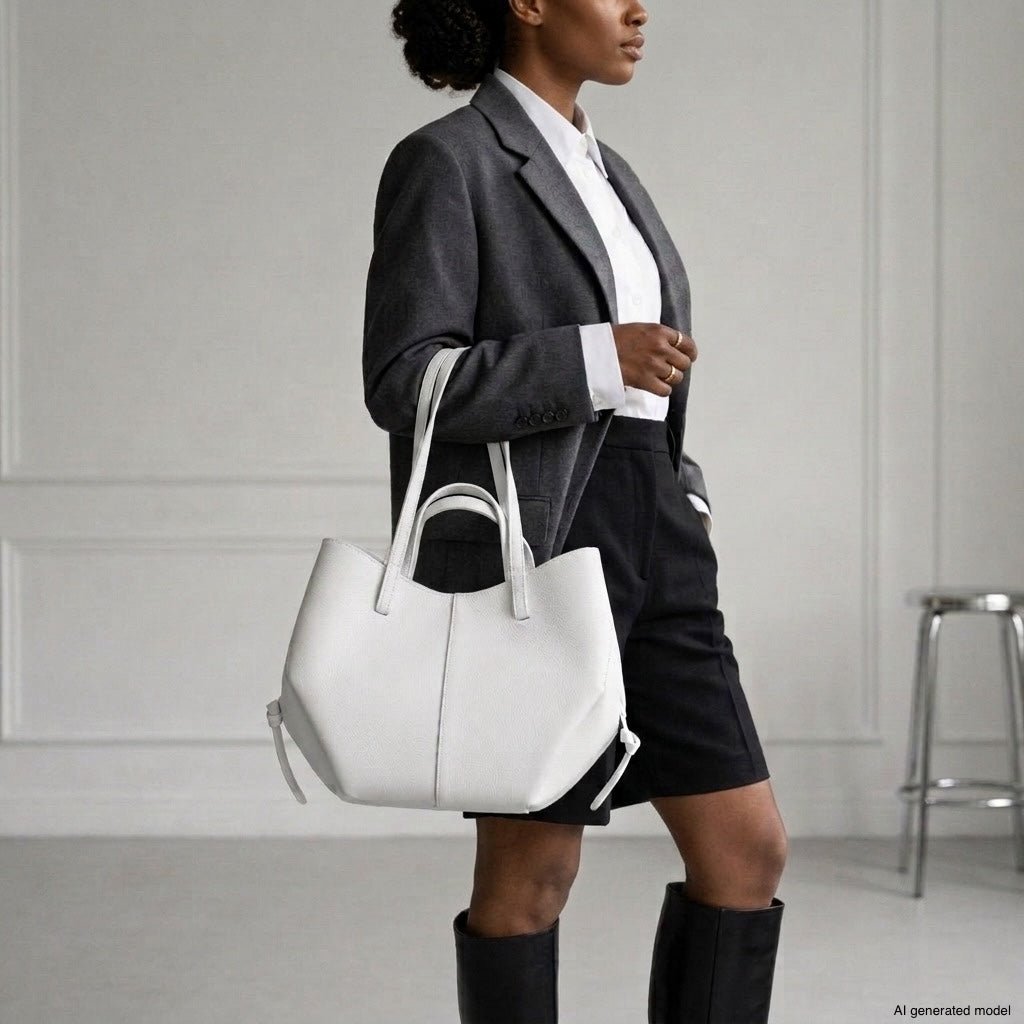 Italian Full-Grain Leather Tote Bag | Piacenza - Che Cose Belle