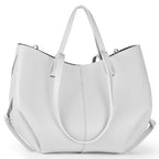 Italian Full-Grain Leather Tote Bag | Piacenza - Che Cose Belle
