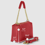 Italian Genuine Calf Leather Crossbody Bag 171522 - Che Cose Belle