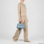 Italian Genuine Calf Leather Top-Handle Bag 252352 - Che Cose Belle