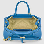 Italian Genuine Calf Leather Top-Handle Bag 252352 - Che Cose Belle