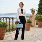 Italian Genuine Calf Leather Top-Handle Bag 252352 - Che Cose Belle