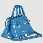 Italian Genuine Calf Leather Top-Handle Bag 252352 - Che Cose Belle