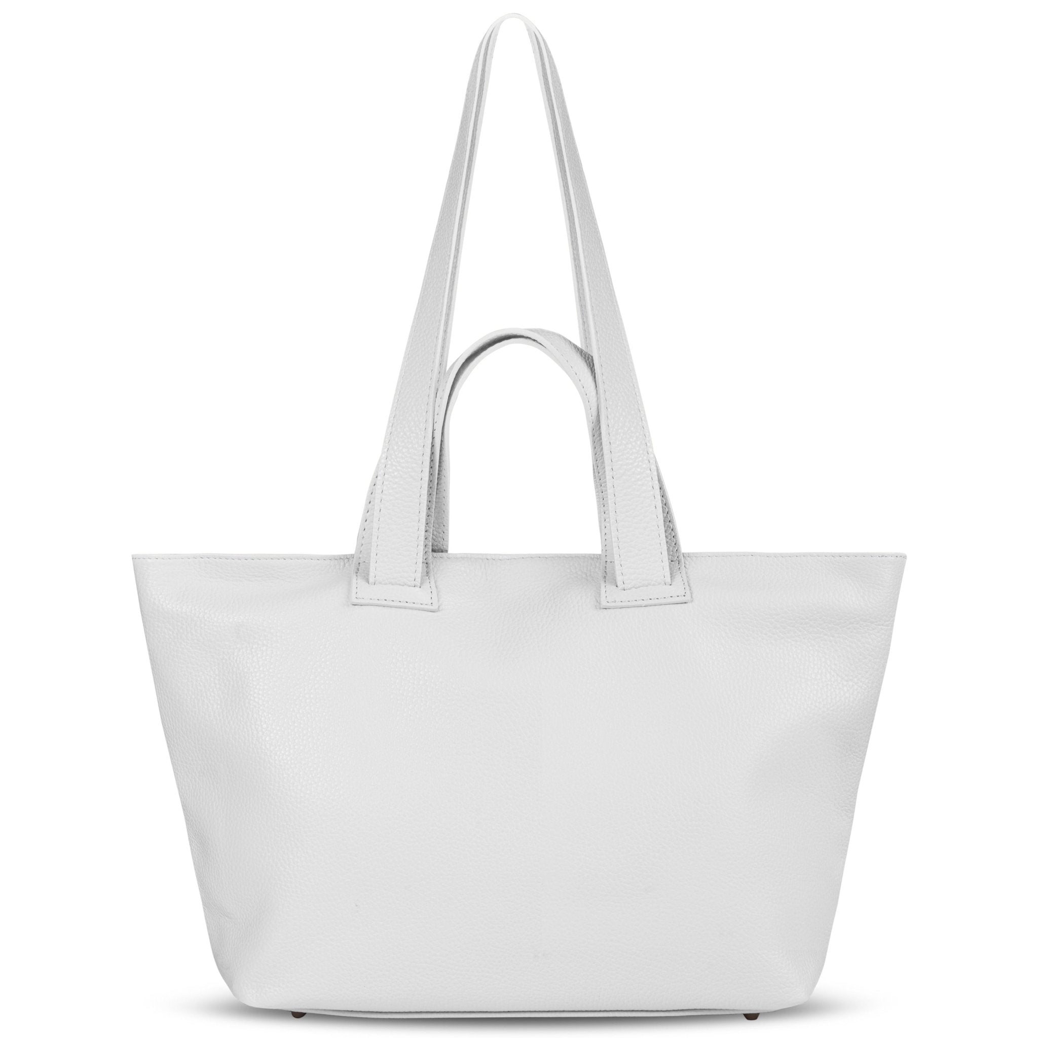 Italian Genuine Calf Leather Tote Bag 122500 - Che Cose Belle