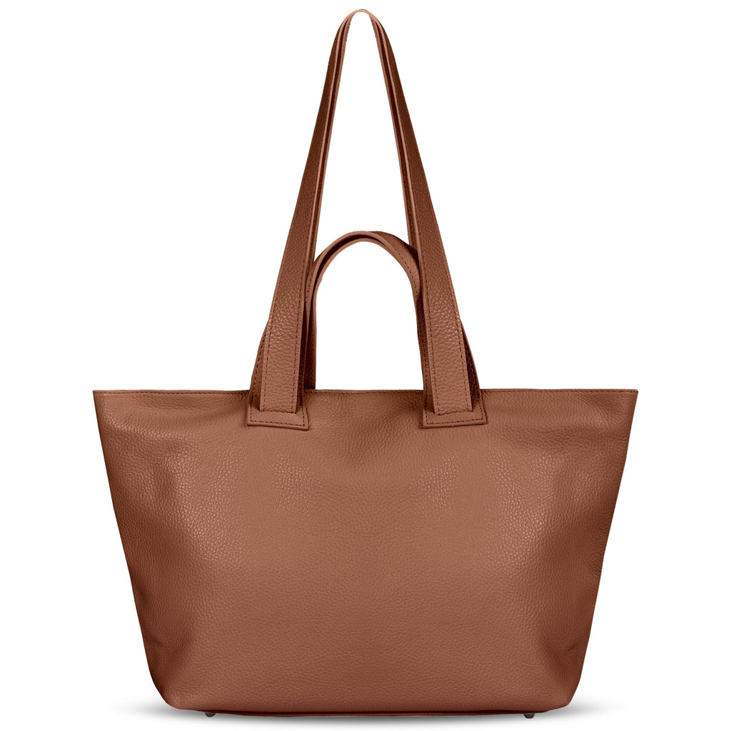 Italian Genuine Calf Leather Tote Bag 122500 - Che Cose Belle