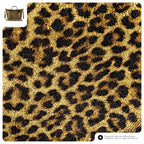 Italian Genuine Leopard-Print Metallic Suede Top-Handle Bag | Rimini - Che Cose Belle