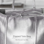 Italian Genuine Metallic Calf Leather Tote Bag 201718 - Che Cose Belle